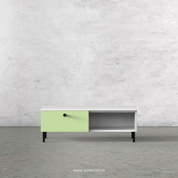 Lambent Cabinet Box in White and Pairie Green Finish – QSB005 C83