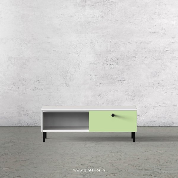Lambent Cabinet Box in White and Pairie Green Finish – QSB006 C83