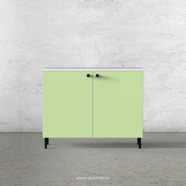 Lambent Cabinet Box in White and Pairie Green Finish – QSB021 C83