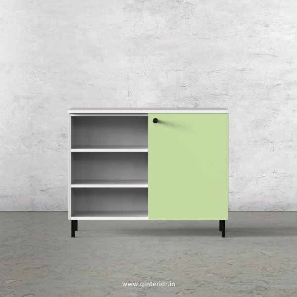 Lambent Cabinet Box in White and Pairie Green Finish – QSB031 C83