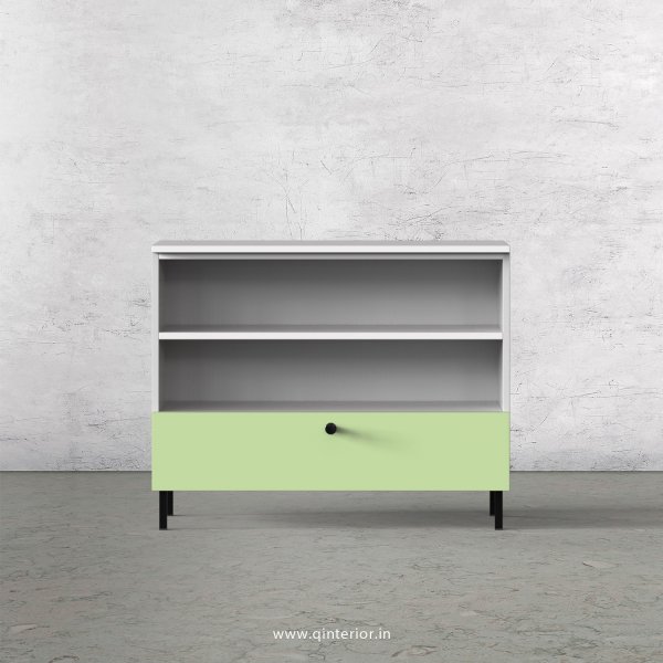 Lambent Cabinet Box in White and Pairie Green Finish – QSB032 C83