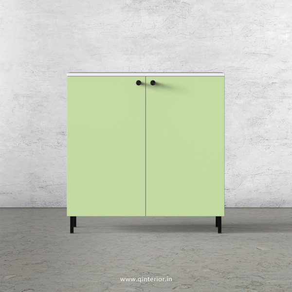 Lambent Cabinet Box in White and Pairie Green Finish – QSB043 C83