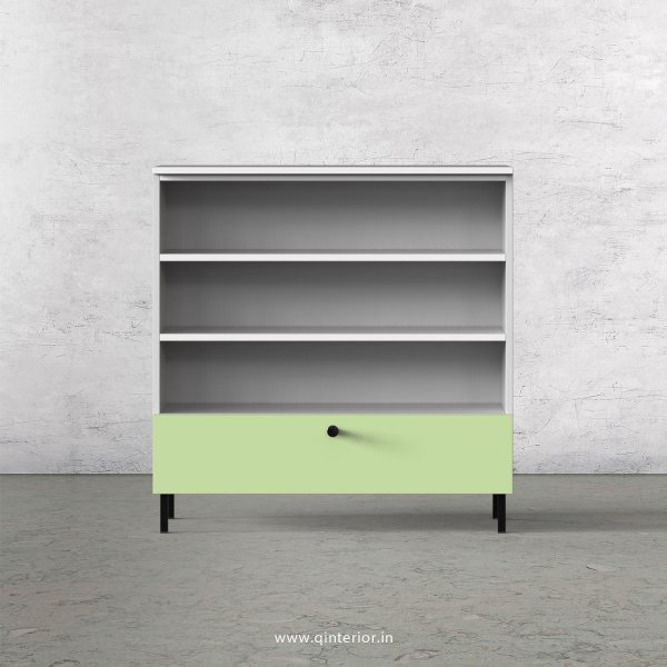 Lambent Cabinet Box in White and Pairie Green Finish – QSB054 C83