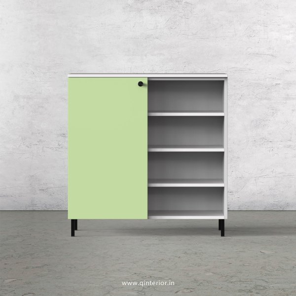Lambent Cabinet Box in White and Pairie Green Finish – QSB058 C83