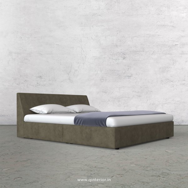 Viva Queen Sized Bed in Fab Leather Fabric - QBD009 FL03