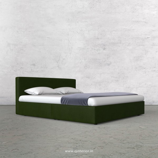 Nirvana Queen Bed in Fab Leather Fabric - QBD009 FL04