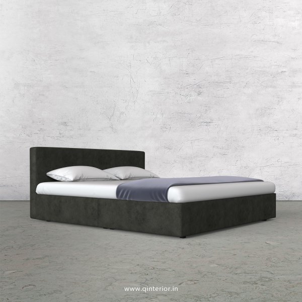 Nirvana Queen Bed in Fab Leather Fabric - QBD009 FL07