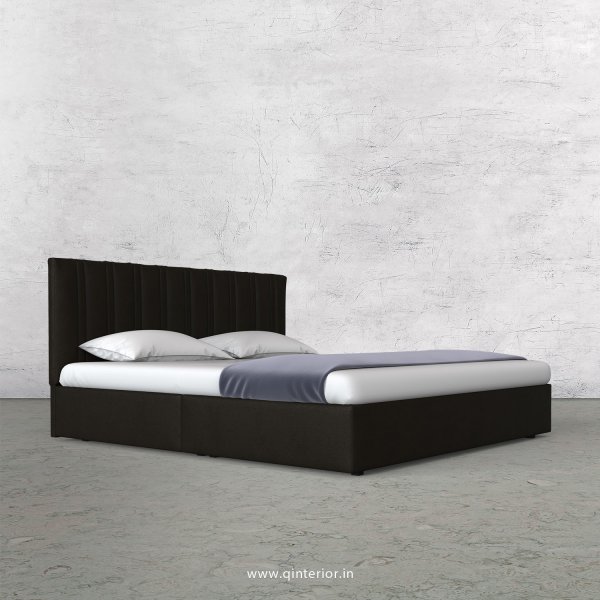 Leo King Size Bed in Fab Leather Fabric - KBD009 FL11