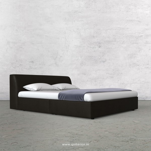 Luxura King Size Bed in Fab Leather Fabric - KBD009 FL11
