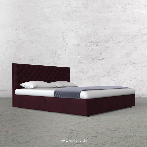 Orion Queen Bed in Fab Leather Fabric - QBD009 FL12