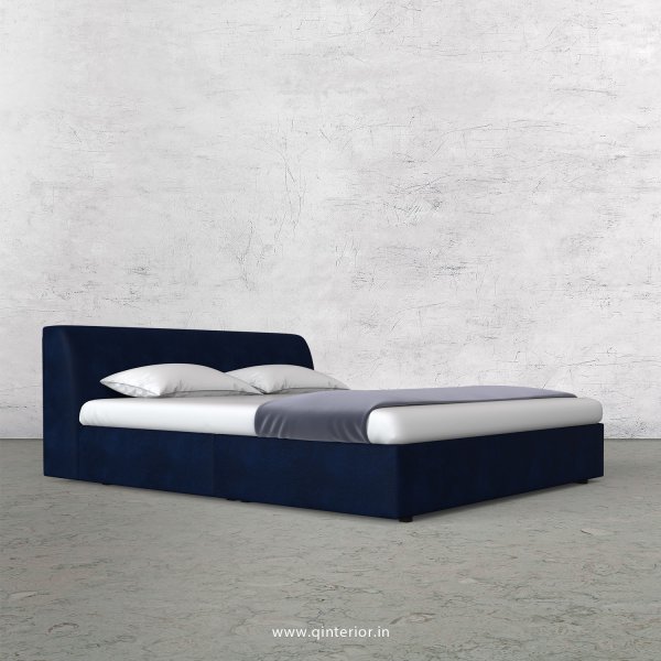 Luxura King Size Bed in Fab Leather Fabric - KBD009 FL13