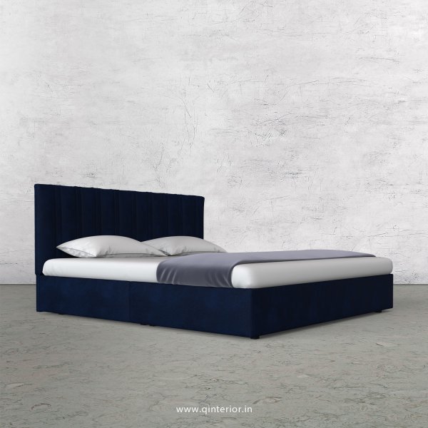 Leo King Size Bed in Fab Leather Fabric - KBD009 FL13