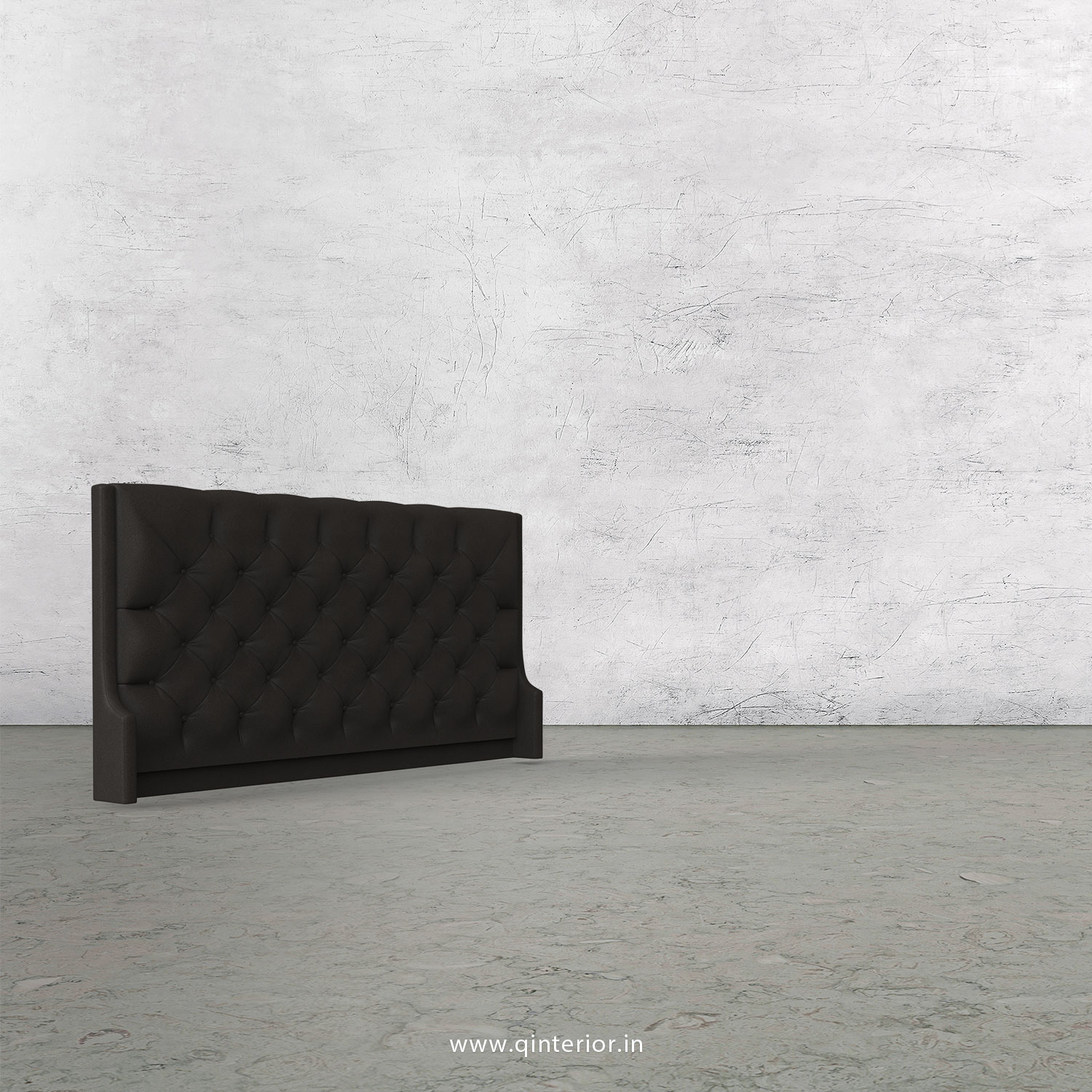 Scorpius Bed Headboard in Fab Leather Fabric - BHB002 FL15