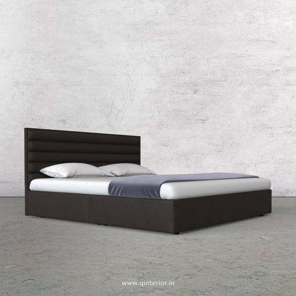 Crux King Size Bed in Fab Leather Fabric - KBD009 FL15