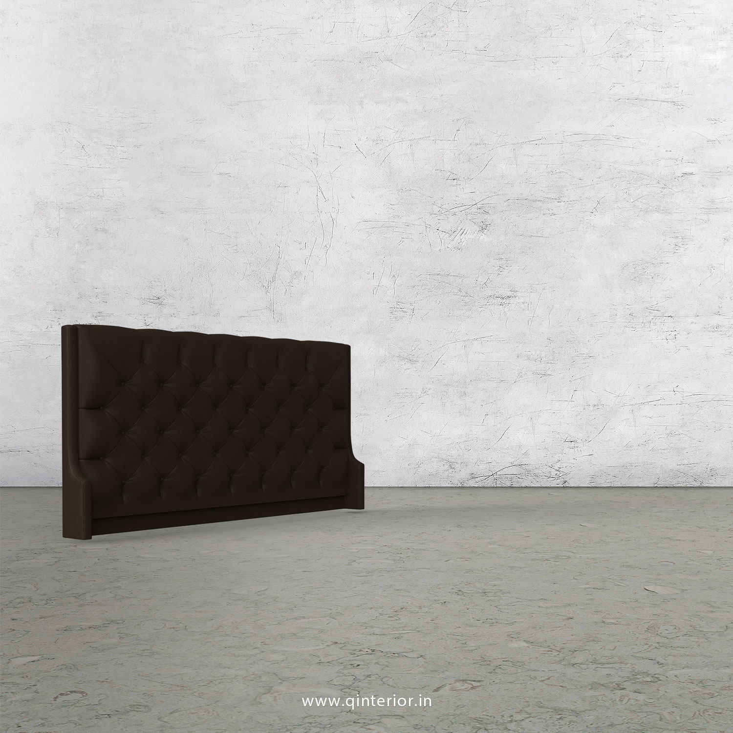 Scorpius Bed Headboard in Fab Leather Fabric - BHB002 FL16