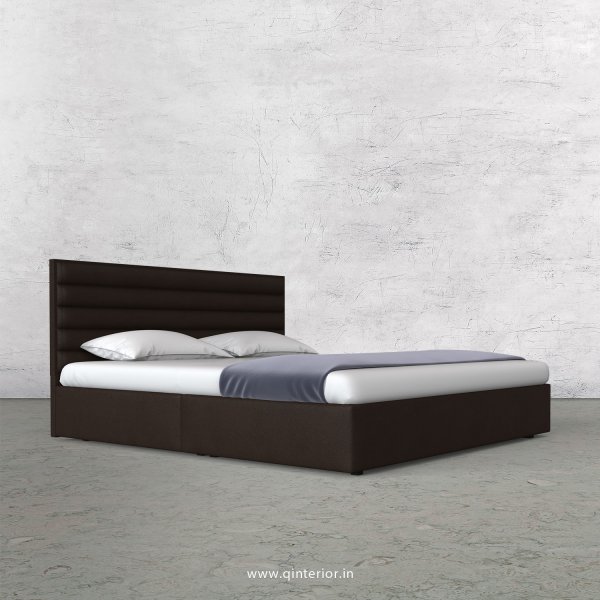 Crux King Size Bed in Fab Leather Fabric - KBD009 FL16