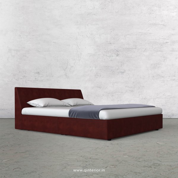 Viva King Sized Bed in Fab Leather Fabric - KBD009 FL17