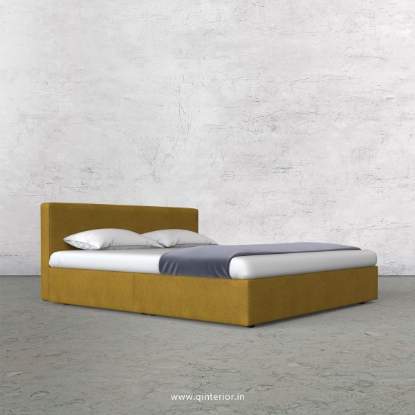 Nirvana Queen Bed in Fab Leather Fabric - QBD009 FL18