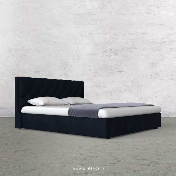Scorpius King Size Bed in Fab Leather Fabric - KBD009 FL05
