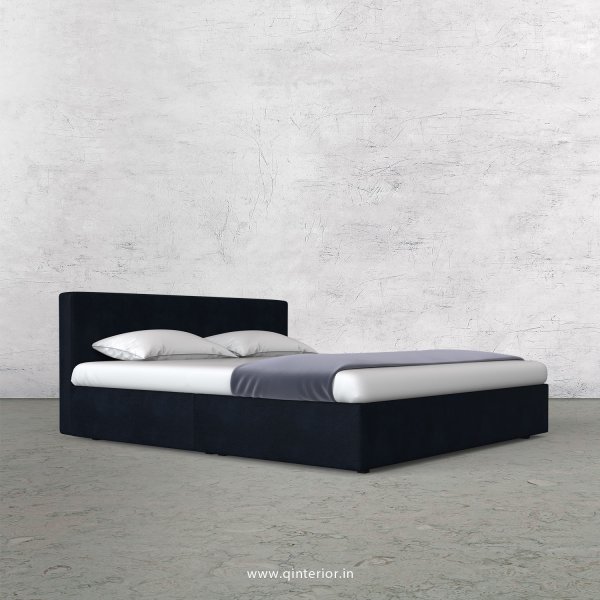 Nirvana King Size Bed in Fab Leather Fabric - KBD009 FL05