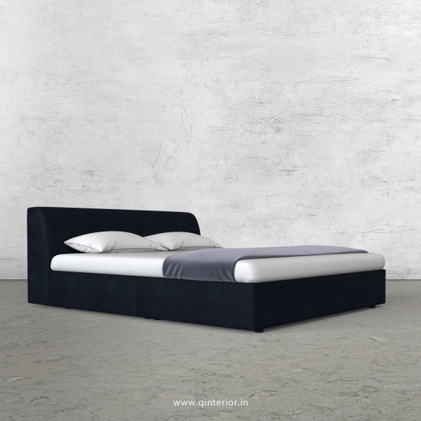 Luxura King Size Bed in Fab Leather Fabric - KBD009 FL05