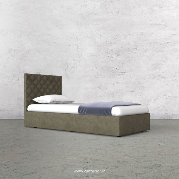Aquila Single Bed in Fab Leather Fabric - SBD009 FL03