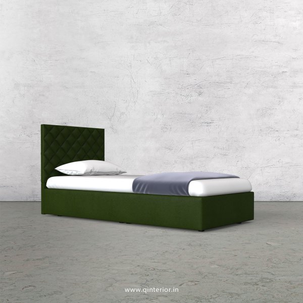 Aquila Single Bed in Fab Leather Fabric - SBD009 FL04