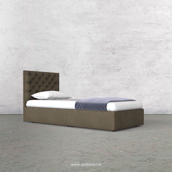 Orion Single Bed in Fab Leather Fabric - SBD009 FL06