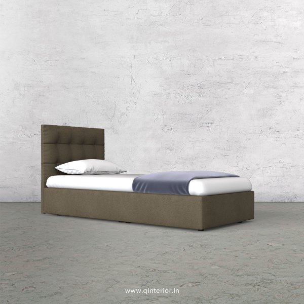 Lyra Single Bed in Fab Leather Fabric - SBD009 FL06