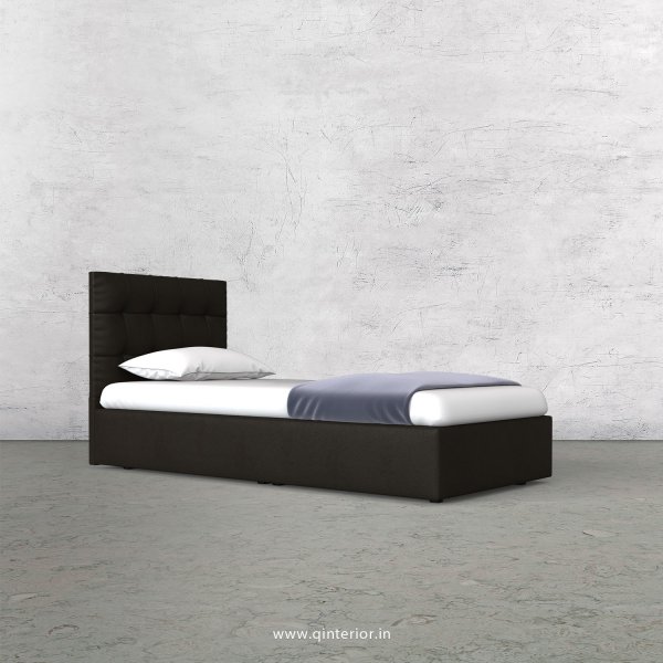 Lyra Single Bed in Fab Leather Fabric - SBD009 FL11