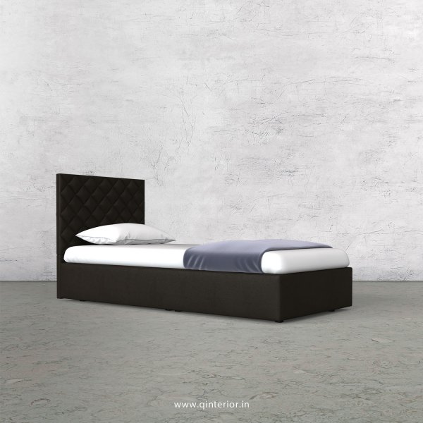 Aquila Single Bed in Fab Leather Fabric - SBD009 FL11