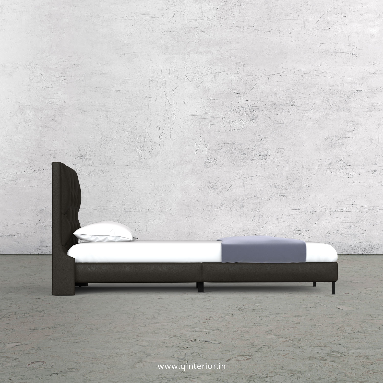 Scorpius Single Bed in Fab Leather – SBD003 FL11