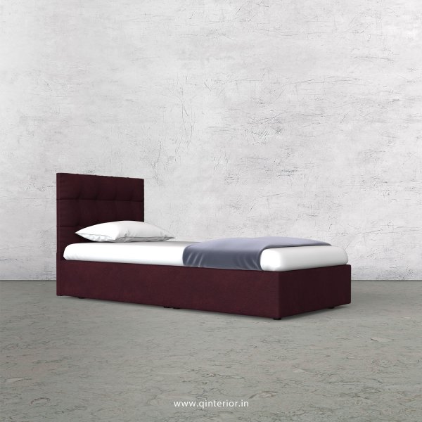 Lyra Single Bed in Fab Leather Fabric - SBD009 FL12