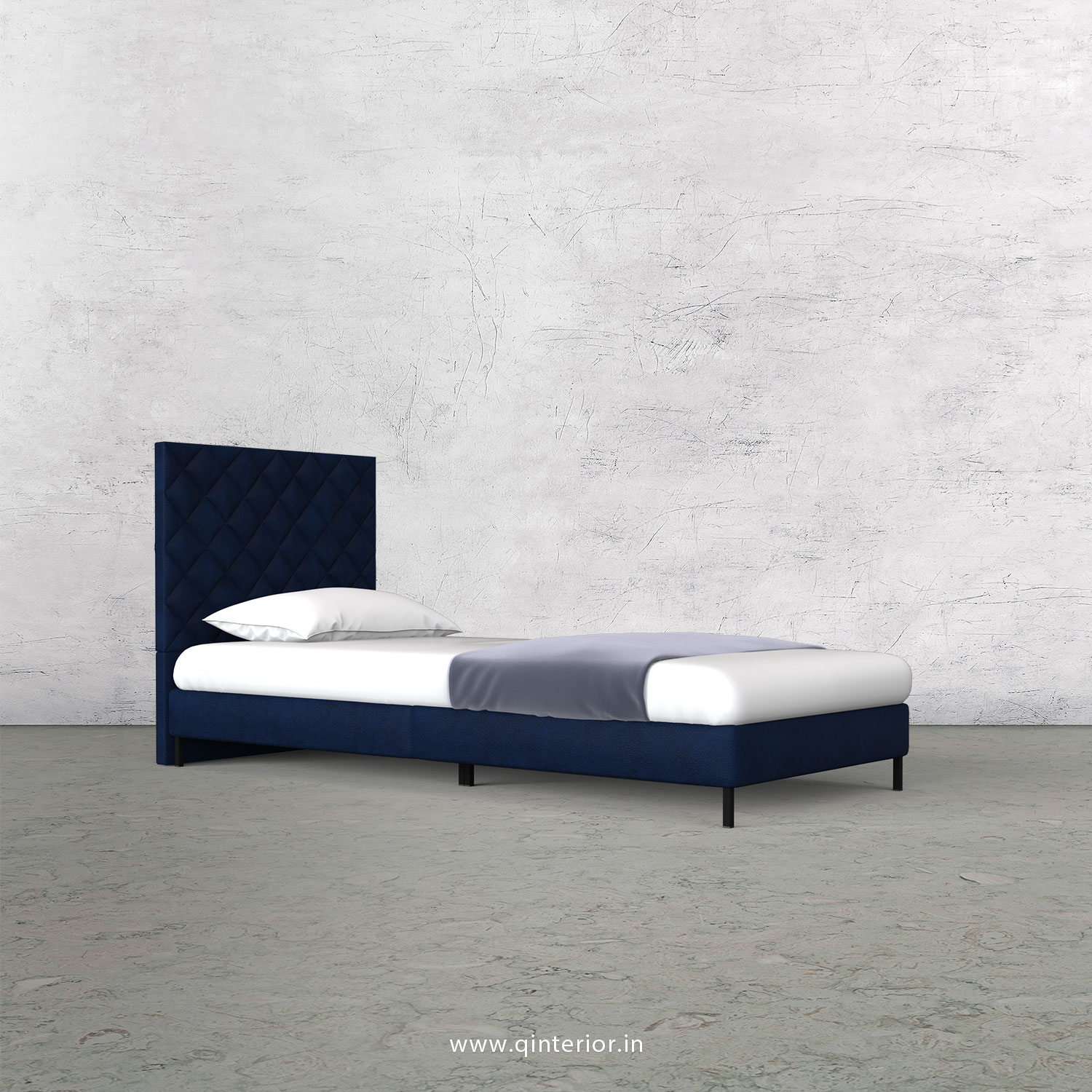 Aquila Single Bed in Fab Leather – SBD003 FL13