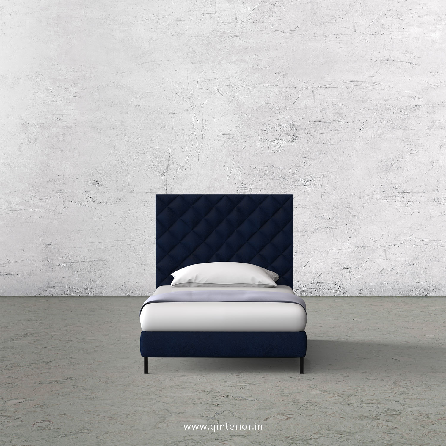 Aquila Single Bed in Fab Leather – SBD003 FL13