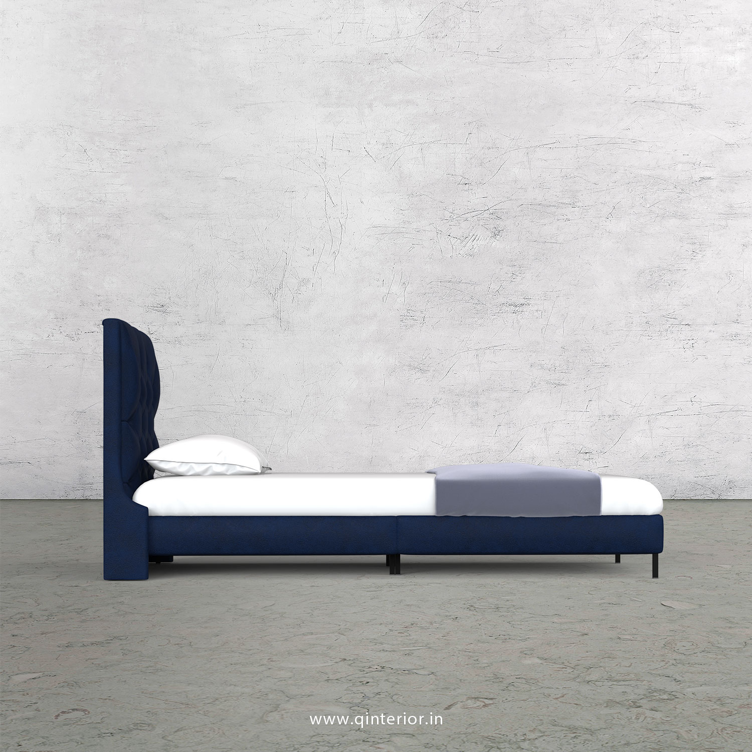 Scorpius Single Bed in Fab Leather – SBD003 FL13