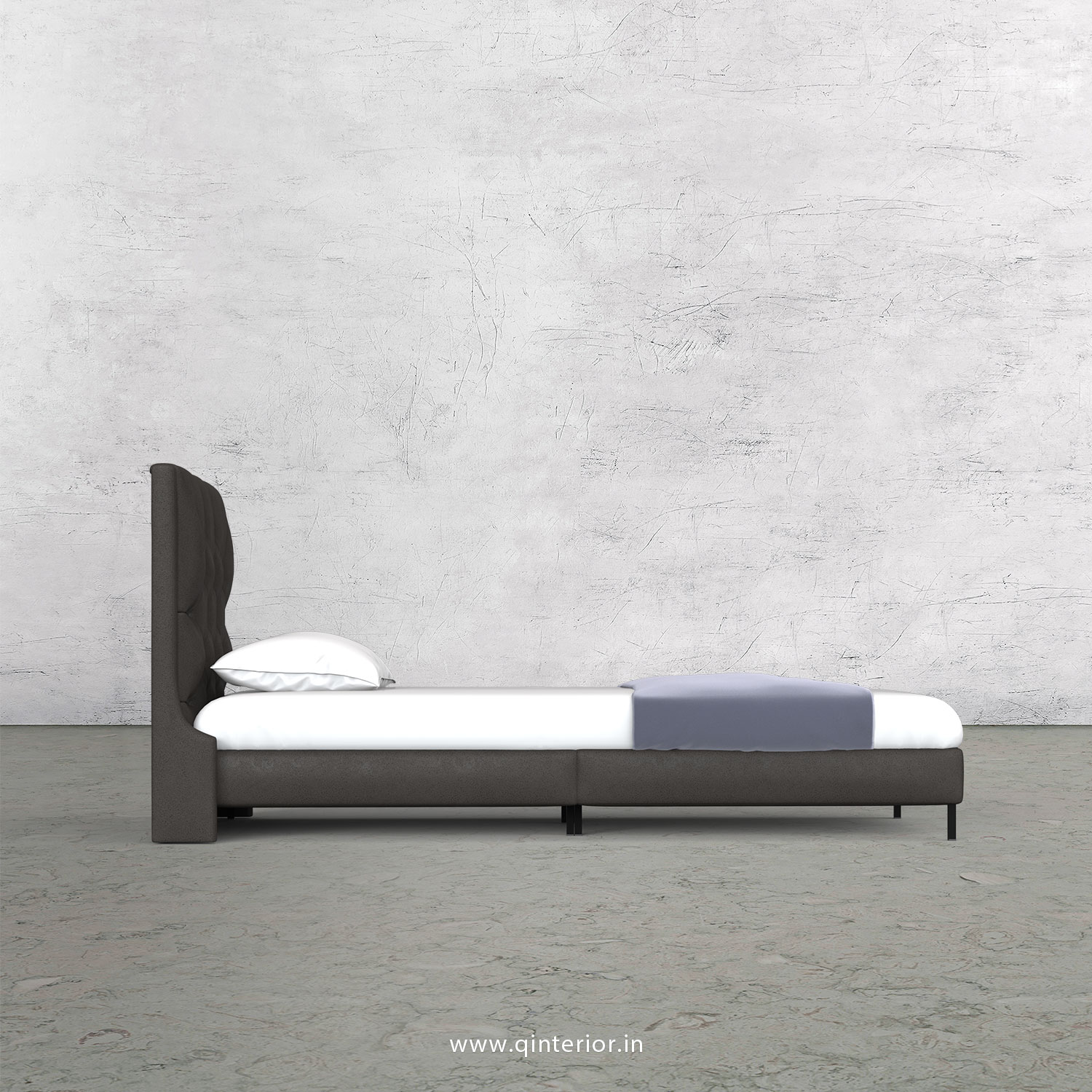 Scorpius Single Bed in Fab Leather – SBD003 FL15