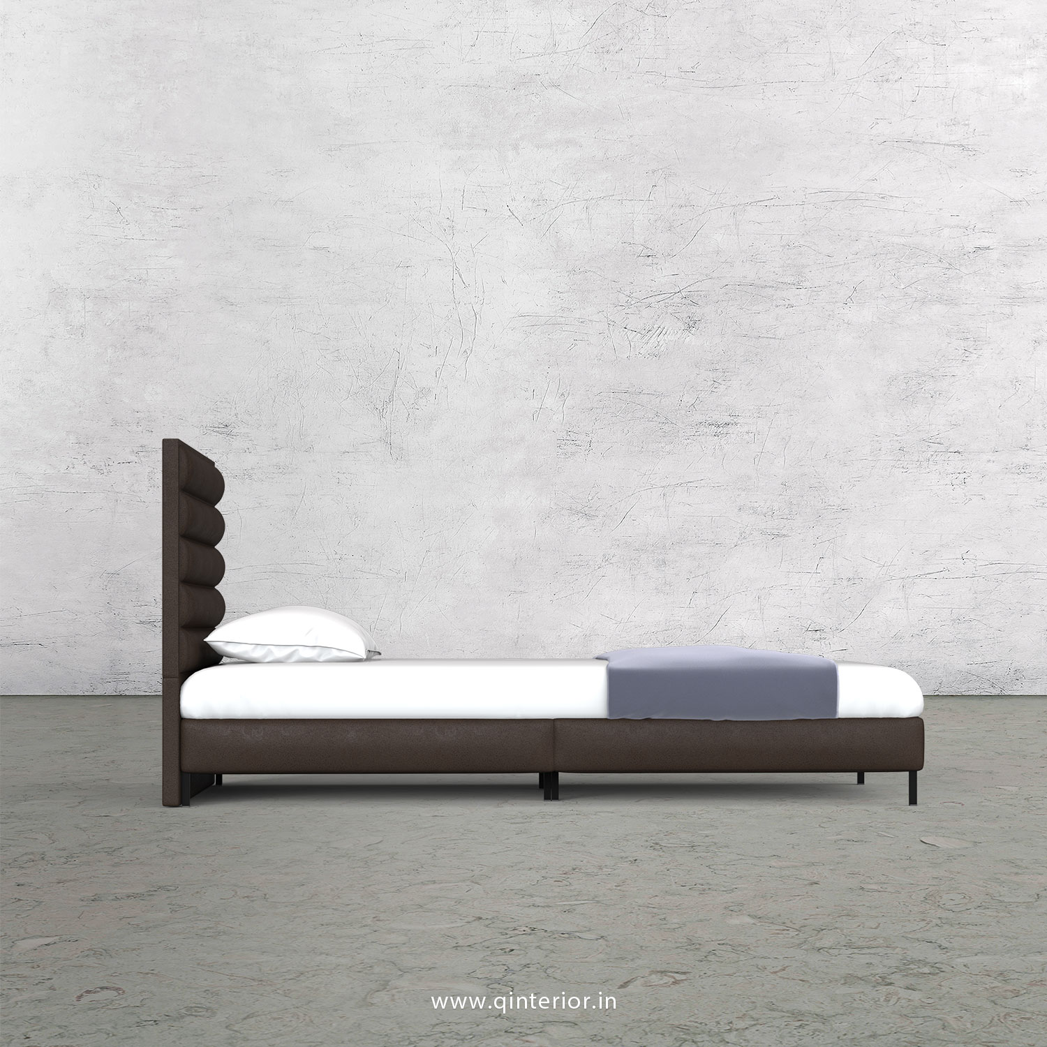 Crux Single Bed in Fab Leather – SBD003 FL16