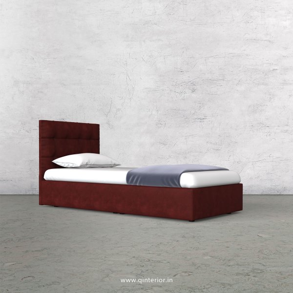 Lyra Single Bed in Fab Leather Fabric - SBD009 FL17