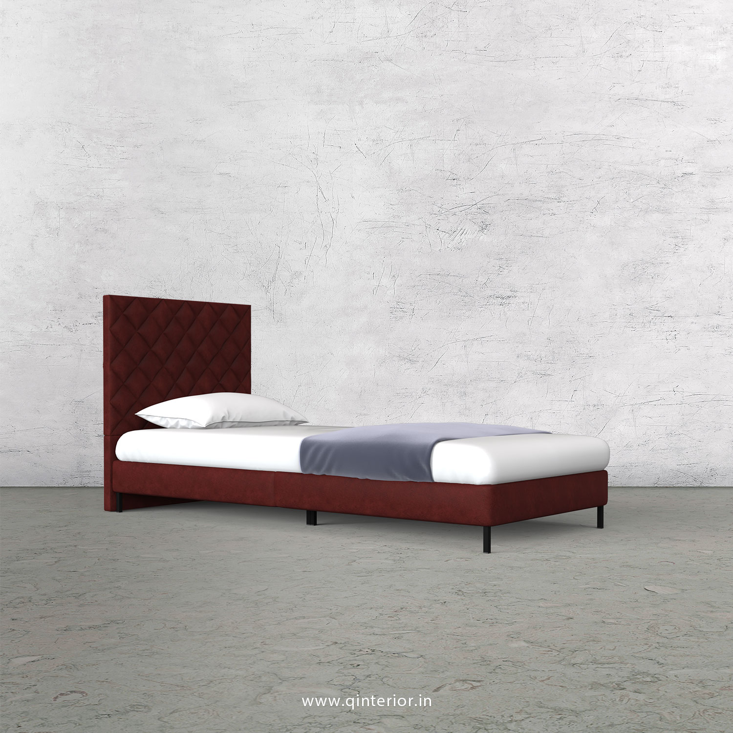 Aquila Single Bed in Fab Leather – SBD003 FL17