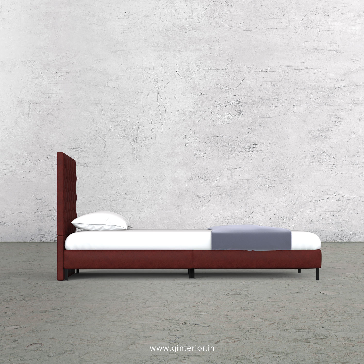 Aquila Single Bed in Fab Leather – SBD003 FL17