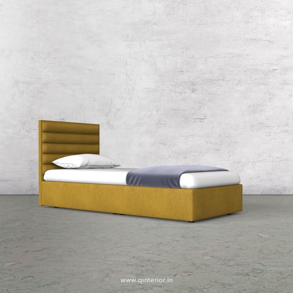 Crux Single Bed in Fab Leather Fabric - SBD009 FL18