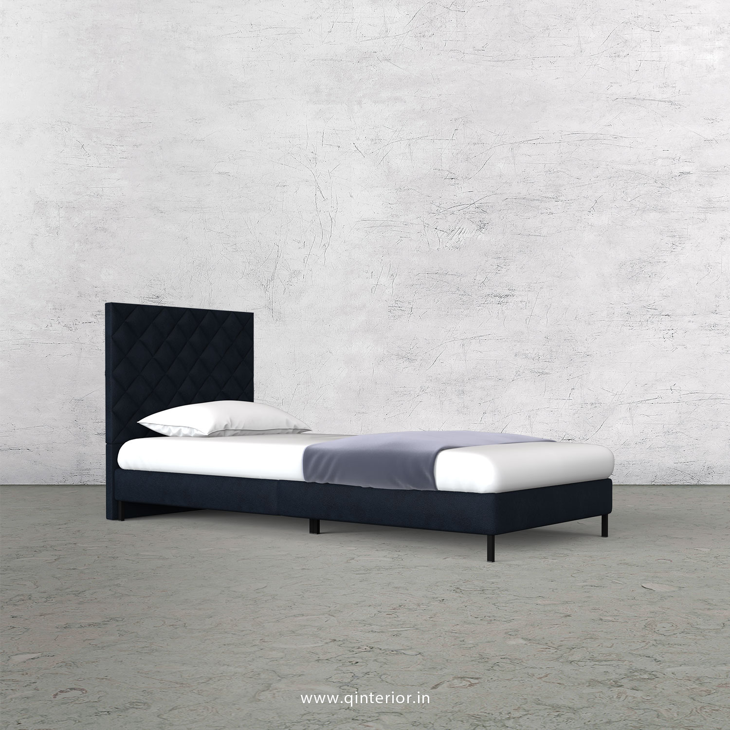 Aquila Single Bed in Fab Leather – SBD003 FL05