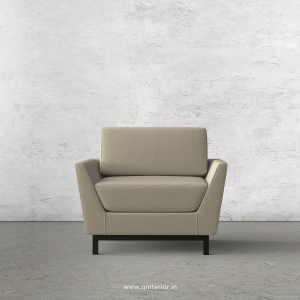 Blitz 1 Seater Sofa in Velvet Fabric - SFA002 VL01