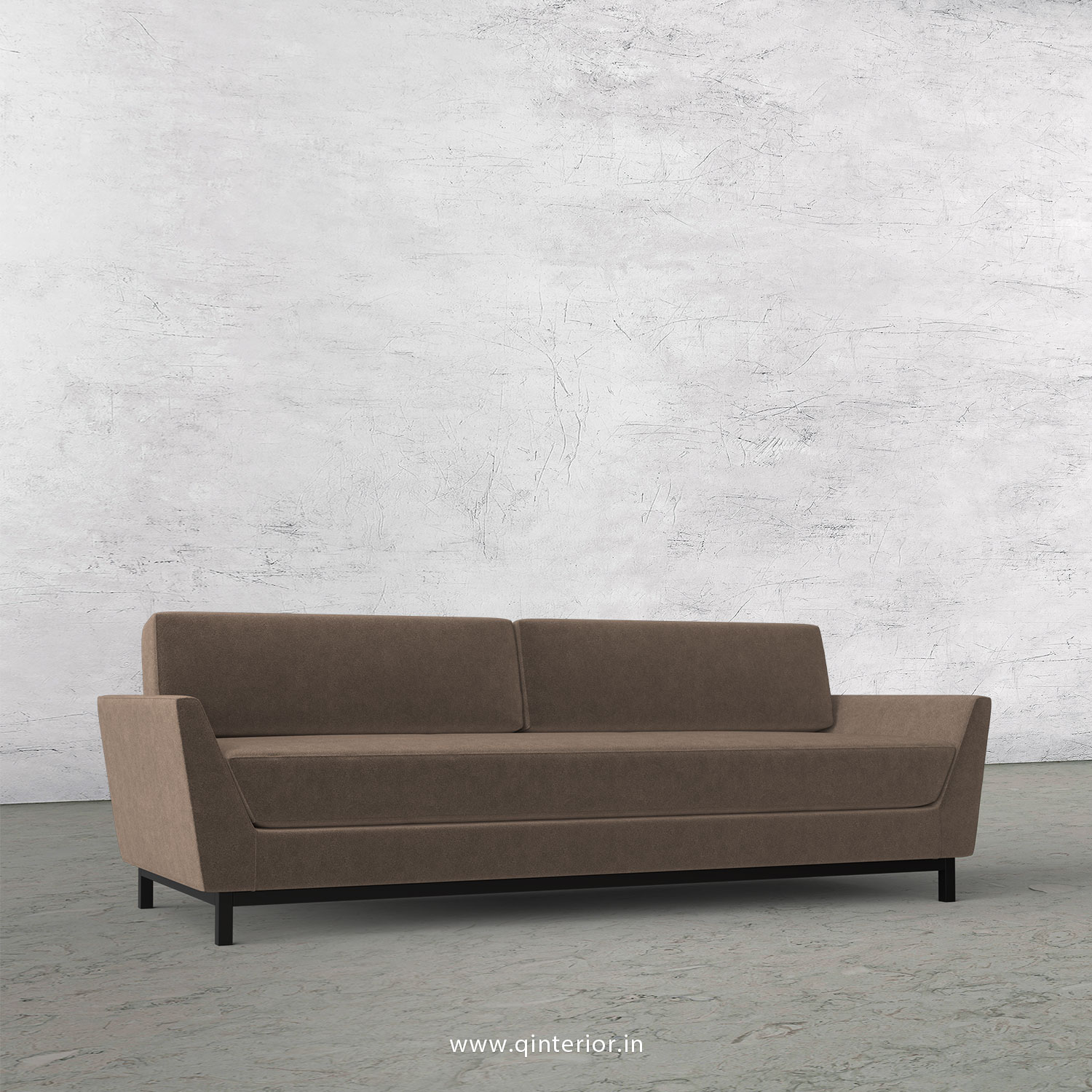 Blitz 3 Seater Sofa in Velvet Fabric - SFA002 VL02