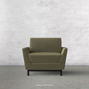 Blitz 1 Seater Sofa in Velvet Fabric - SFA002 VL04