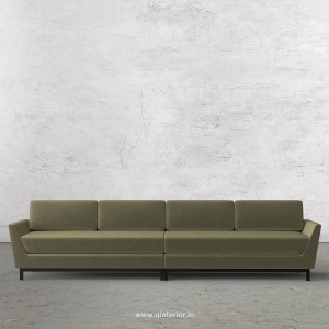 Blitz 4 Seater Sofa in Velvet Fabric - SFA002 VL04