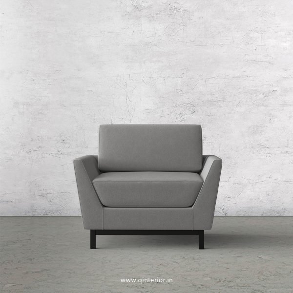 Blitz 1 Seater Sofa in Velvet Fabric - SFA002 VL06