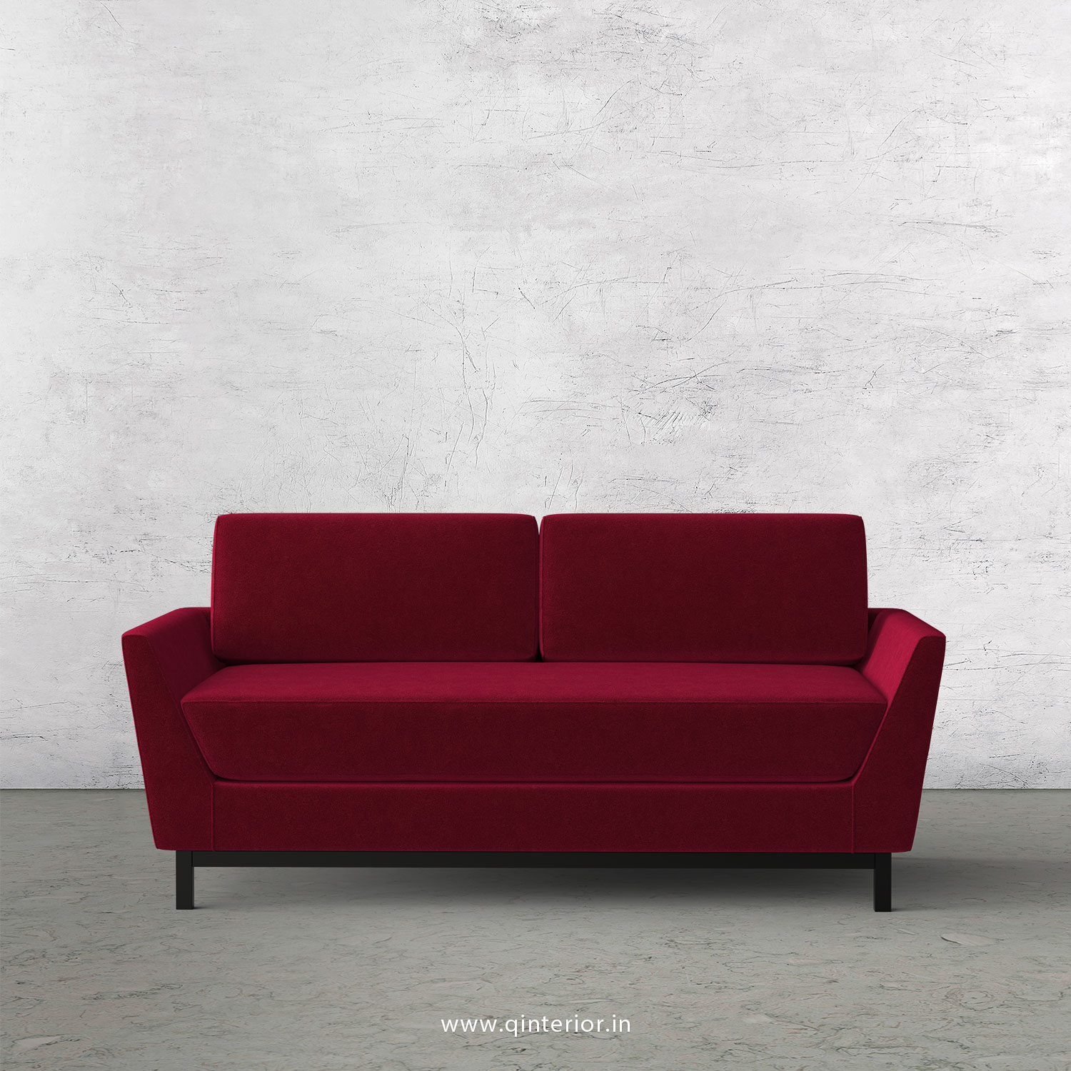 Blitz 2 Seater Sofa in Velvet Fabric - SFA002 VL08