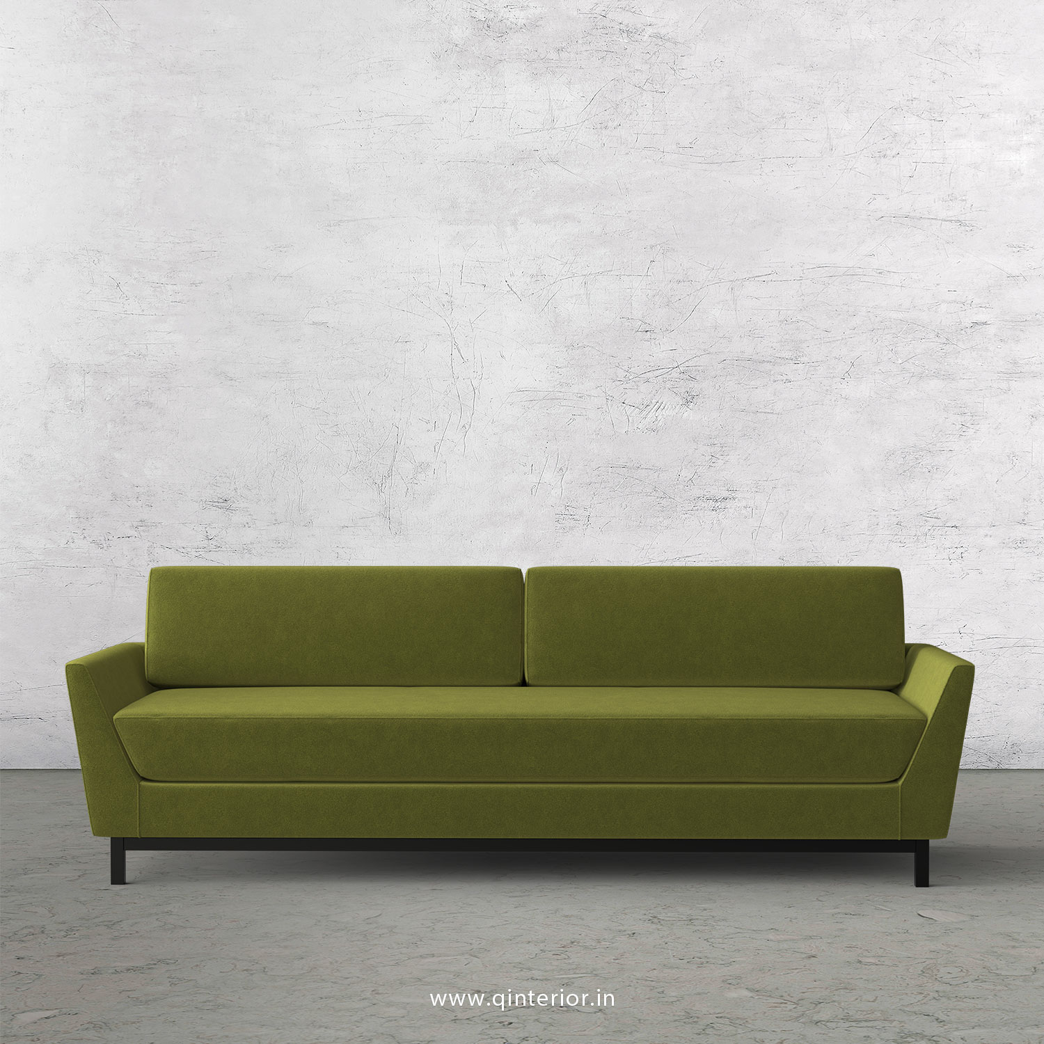 Blitz 3 Seater Sofa in Velvet Fabric - SFA002 VL10
